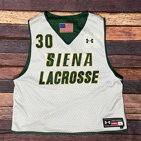 Under Armour Siena Saints Lacrosse Reversible Mens New York Collegiate NCAA - Picture 1 of 8